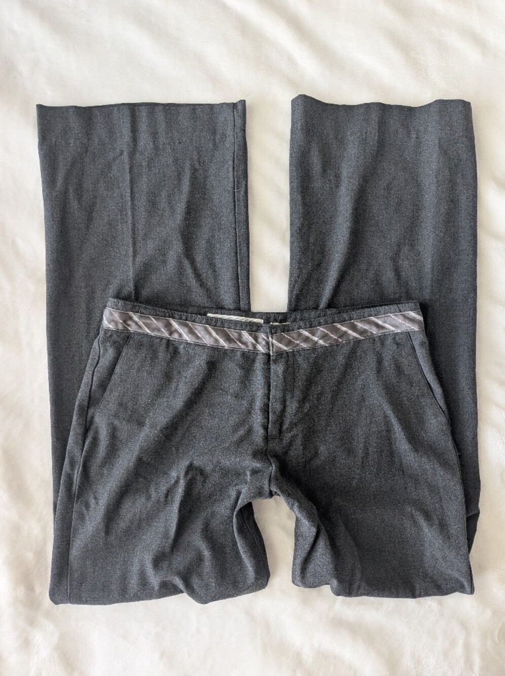 old navy low waist straight leg trousers
